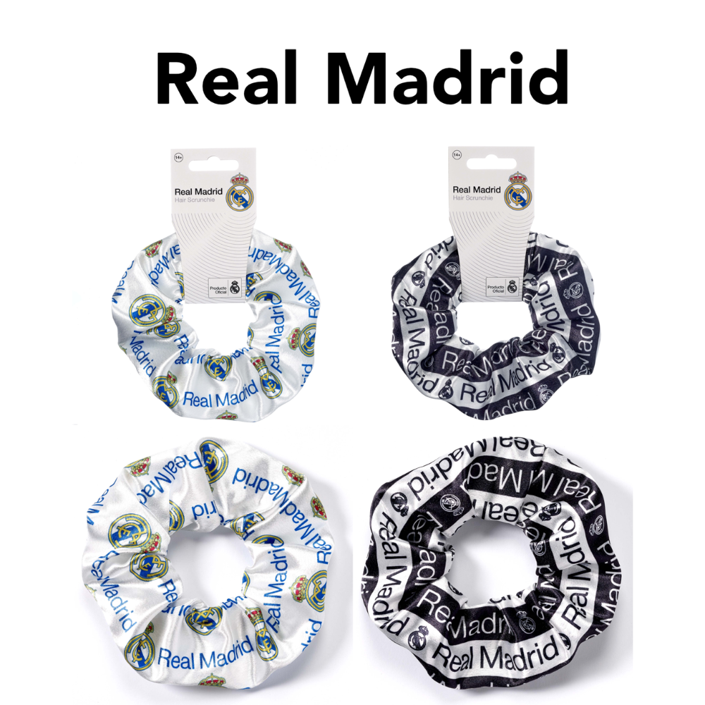 🇬🇧英國限定 足球俱樂部隊徽大腸髮圈 🇪🇸皇家馬德里｜Real Madrid 皇馬 西甲 足球 官方周邊-細節圖8