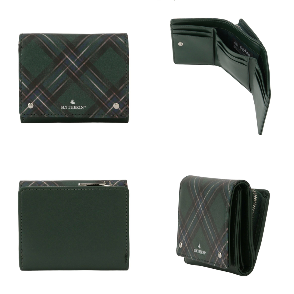 Harry Potter × EASTBOY 學院格紋三折短夾  哈利波特聯名周邊-細節圖3