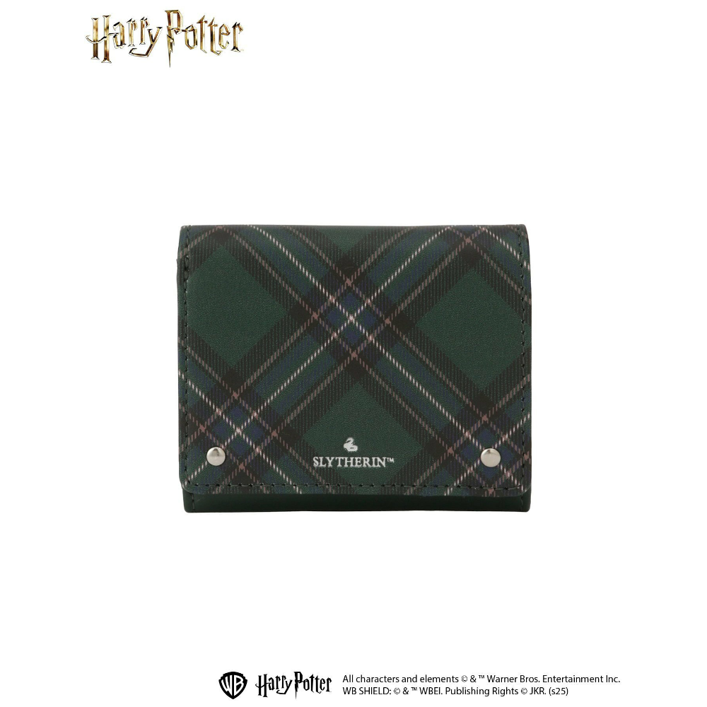Harry Potter × EASTBOY 學院格紋三折短夾  哈利波特聯名周邊-規格圖9