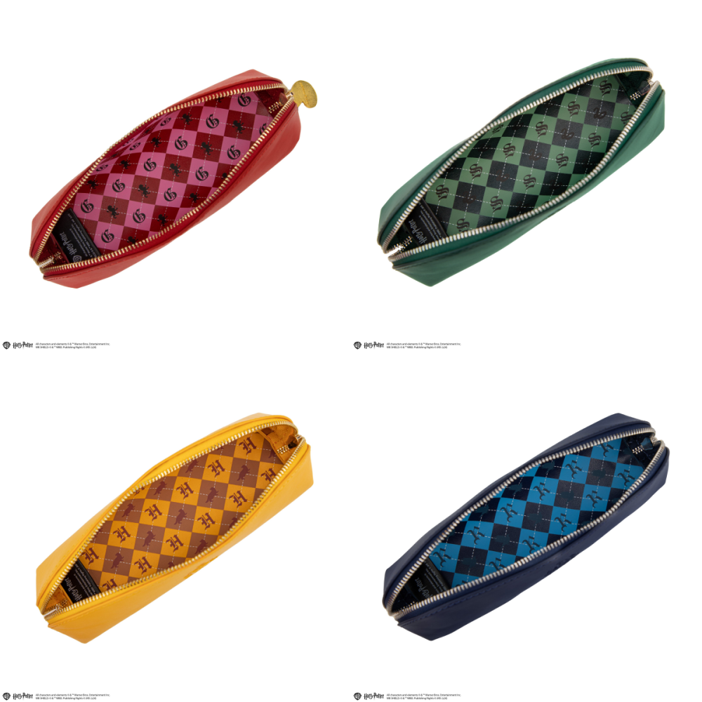 Harry Potter × Cinereplica 學院徽章壓花皮革筆袋 哈利波特周邊 霍格華茲-細節圖6