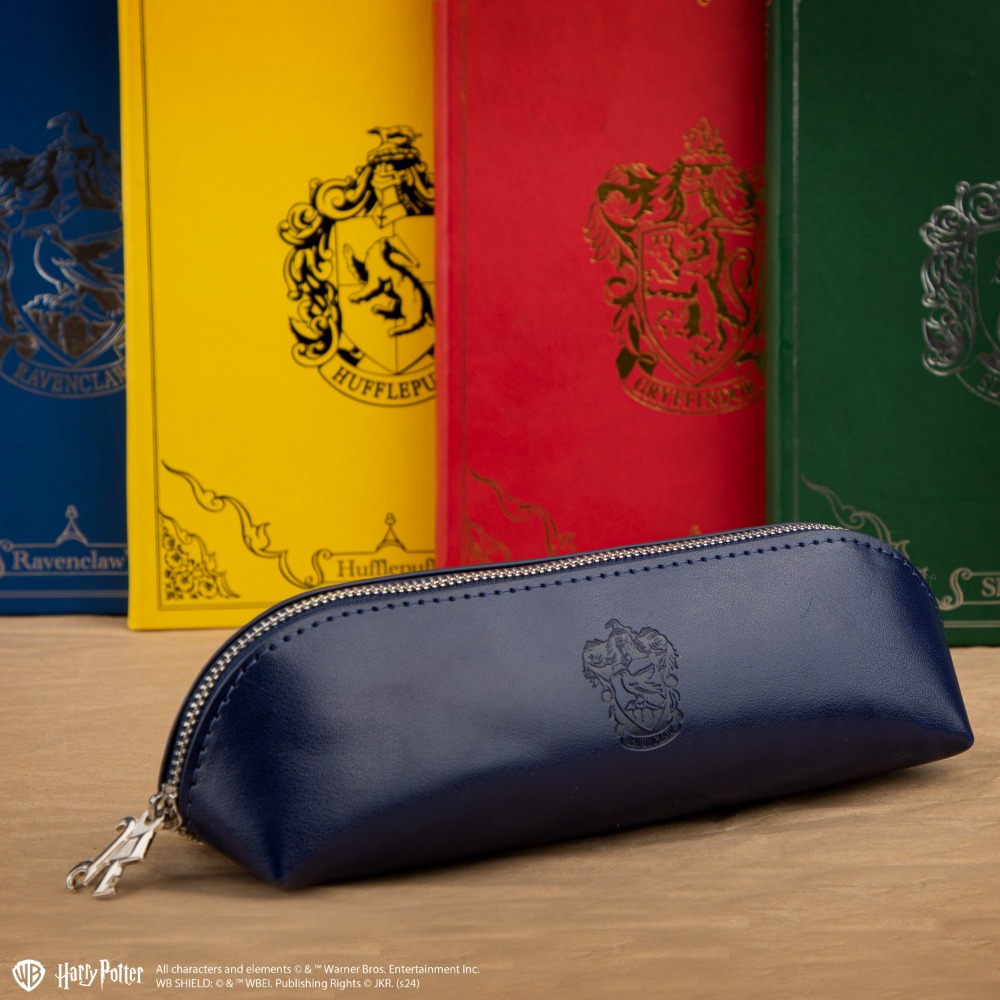 Harry Potter × Cinereplica 學院徽章壓花皮革筆袋 哈利波特周邊 霍格華茲-規格圖7