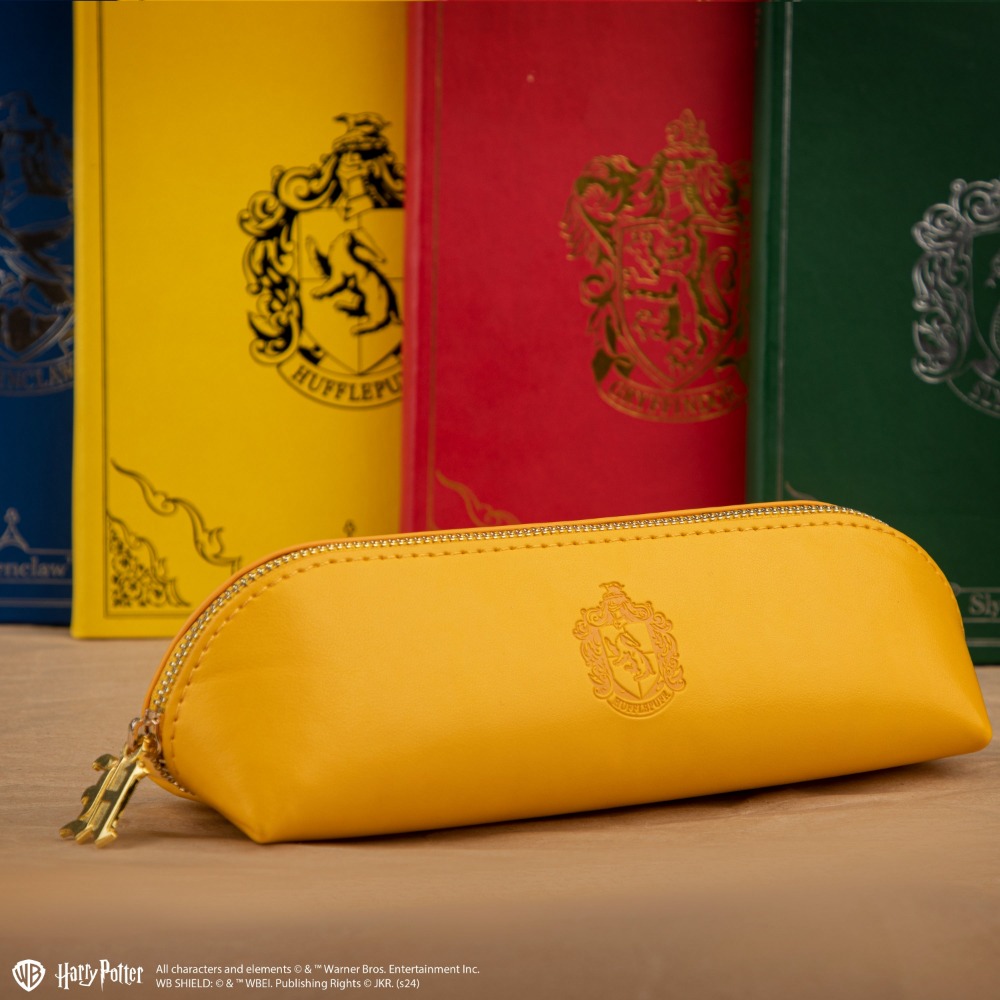 Harry Potter × Cinereplica 學院徽章壓花皮革筆袋 哈利波特周邊 霍格華茲-規格圖7