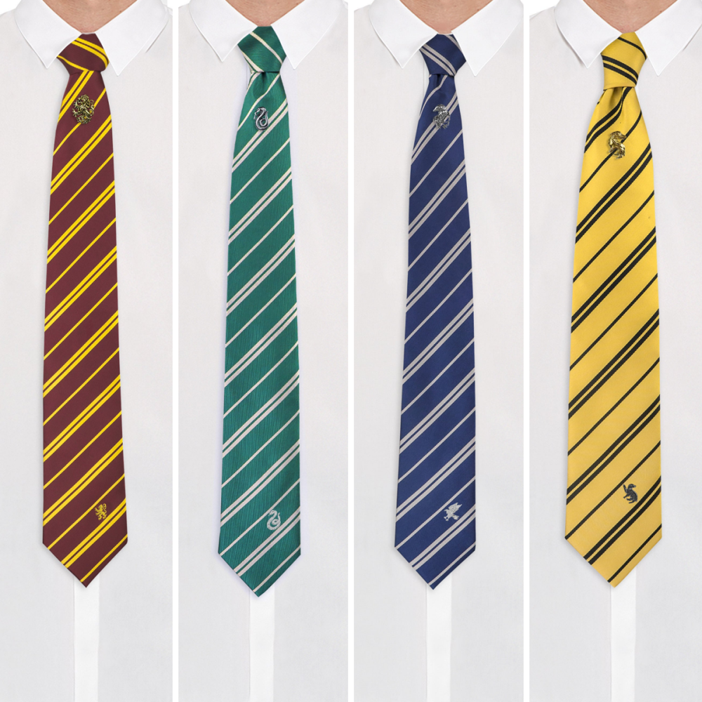 Harry Potter × Cinereplica 學院徽章領帶&領針豪華禮盒組 9¾月台商店 哈利波特 霍格華茲-細節圖3