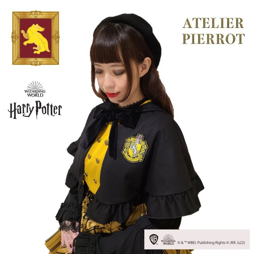 Harry Potter × ATELIER PIERROT 學院絲絨綁帶貝雷帽 蝴蝶結可拆 哈利波特聯名周邊-細節圖10