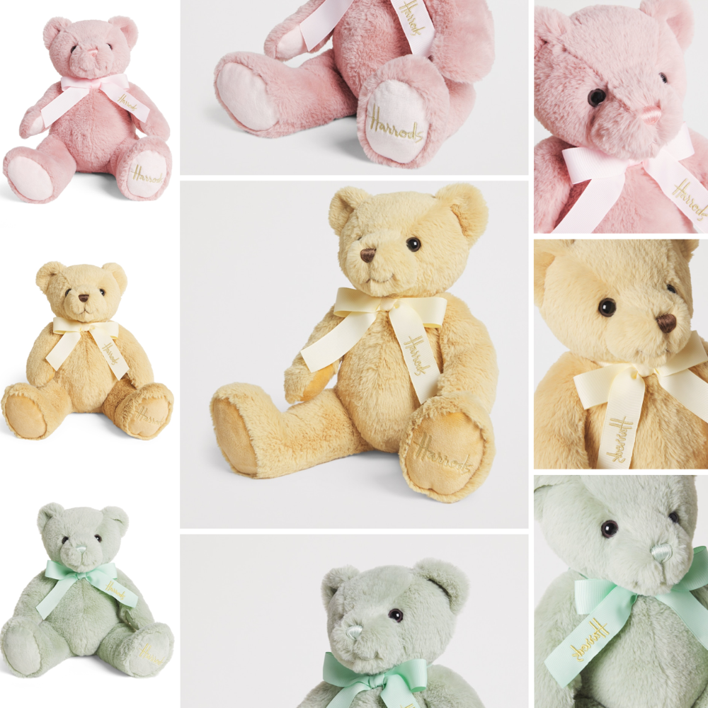 🇬🇧英國 Harrods 哈洛德 我的泰迪熊玩偶 絨毛娃娃 新款 My Harrods Teddy 27cm-細節圖7