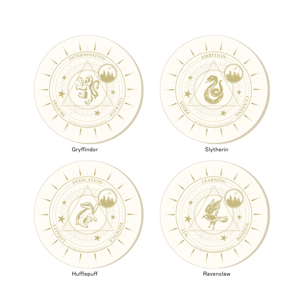 🇯🇵日本 Harry Potter Cafe 哈利波特白雲石/硅藻土吸水杯墊 哈利波特咖啡廳-細節圖3