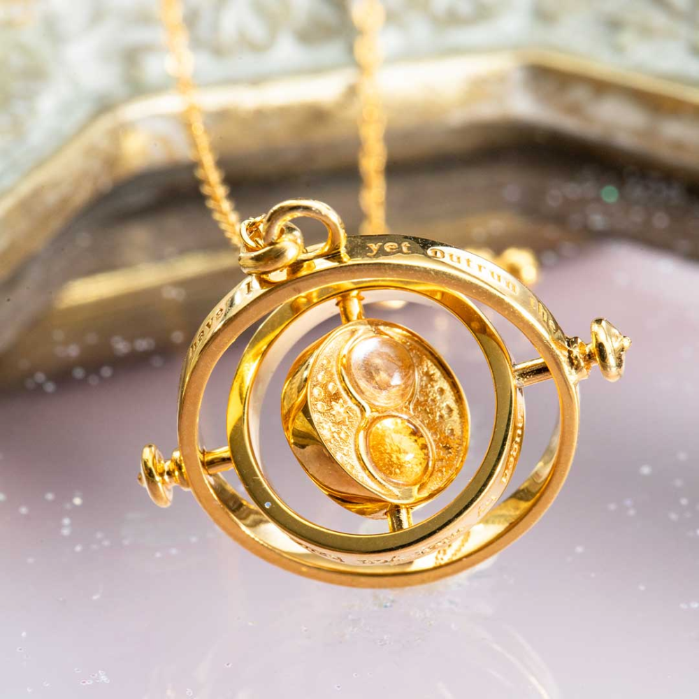 🇯🇵日本 Mahou Dokoro 925純銀鍍金時光器項鍊 哈利波特 日本製純銀項鍊 Harry Potter-細節圖4