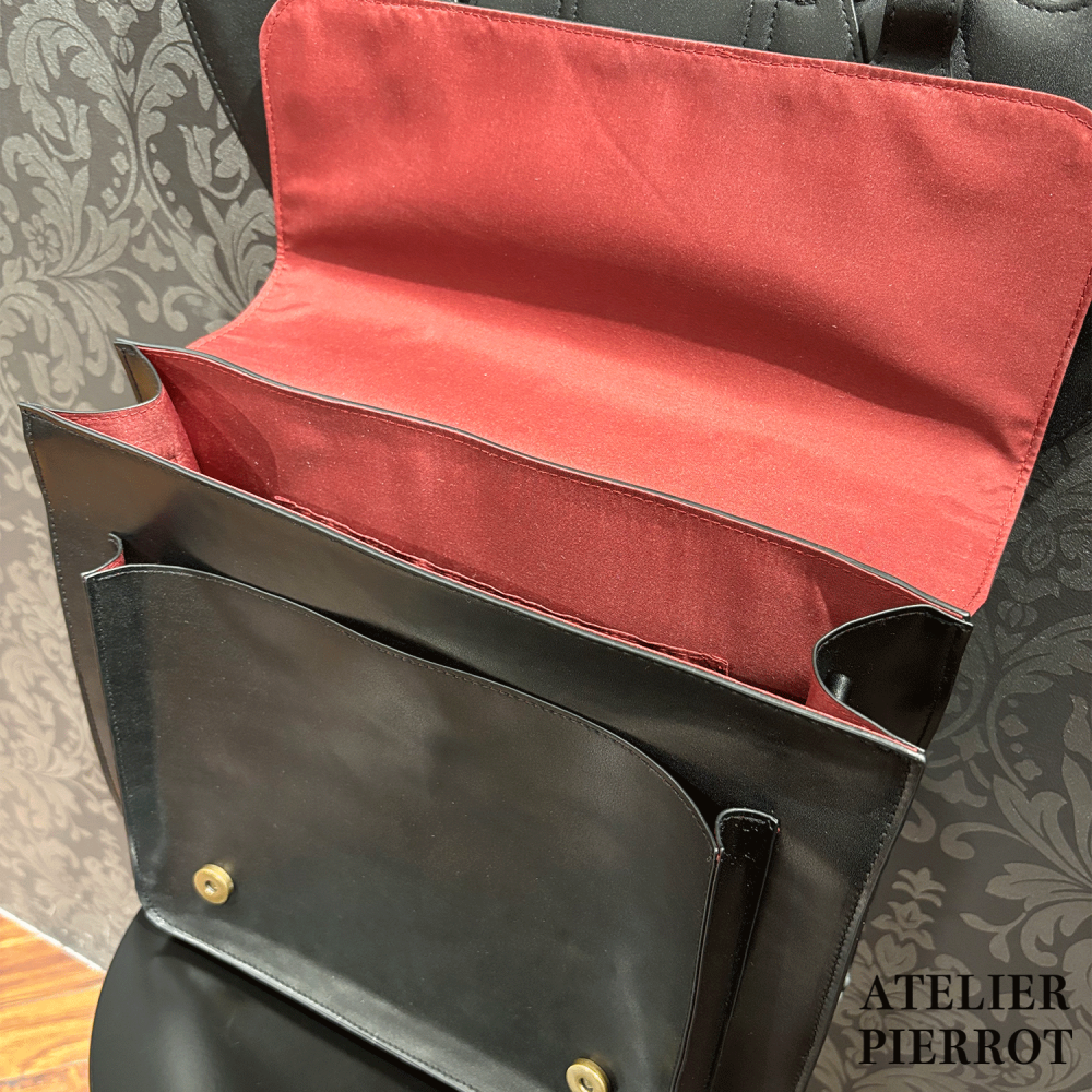 🇯🇵日本 ATELIER PIERROT 夜之墓蝙蝠翼造型側肩背包｜肩背/側背/斜背包 宮廷風 哥德蘿莉塔 蝙蝠包-細節圖6