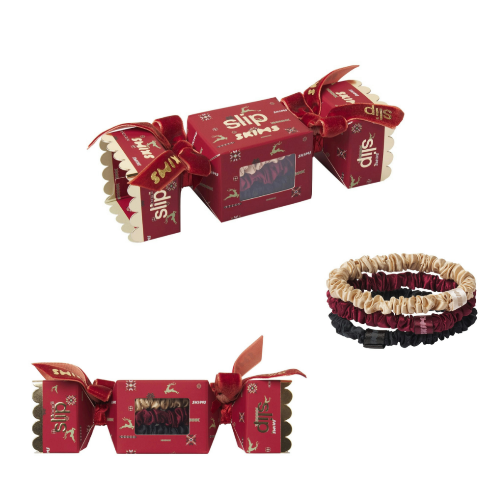 🇦🇺澳洲 slip X SKIMS 聯名 真絲髮圈 3D輪廓真絲睡眠眼罩 絲綢貴婦大腸髮圈 午休安睡 旅遊 金卡戴珊-規格圖5