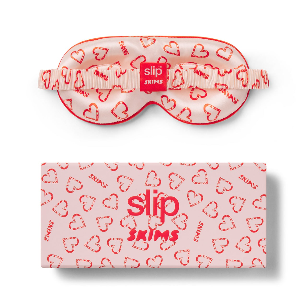 🇦🇺澳洲 slip X SKIMS 聯名 真絲髮圈 3D輪廓真絲睡眠眼罩 絲綢貴婦大腸髮圈 午休安睡 旅遊 金卡戴珊-規格圖5