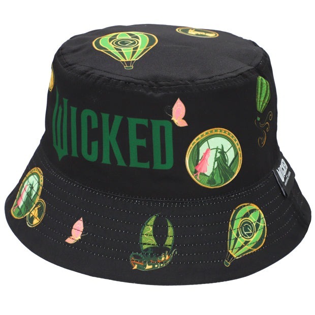 Wicked 🇯🇵日本 USJ大阪環球影城 魔法壞女巫雙面漁夫帽 艾法芭 格琳達-細節圖2