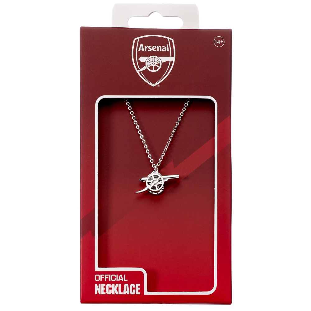 🇬🇧英國 兵工廠足球俱樂部 銀色火砲項鍊｜Arsenal 兵工廠 槍手 阿森納 英超 足球-細節圖4