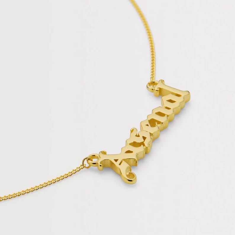 Arsenal 18ct 鍍金純銀項鍊