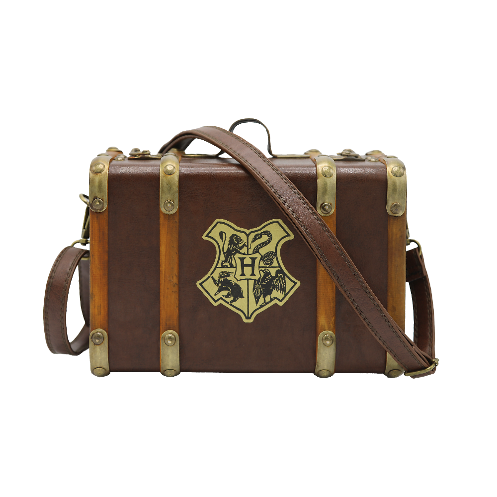🇬🇧倫敦影城 霍格華茲學院行李箱｜手提箱 皮箱 單肩包 Harry Potter 哈利波特周邊-規格圖10