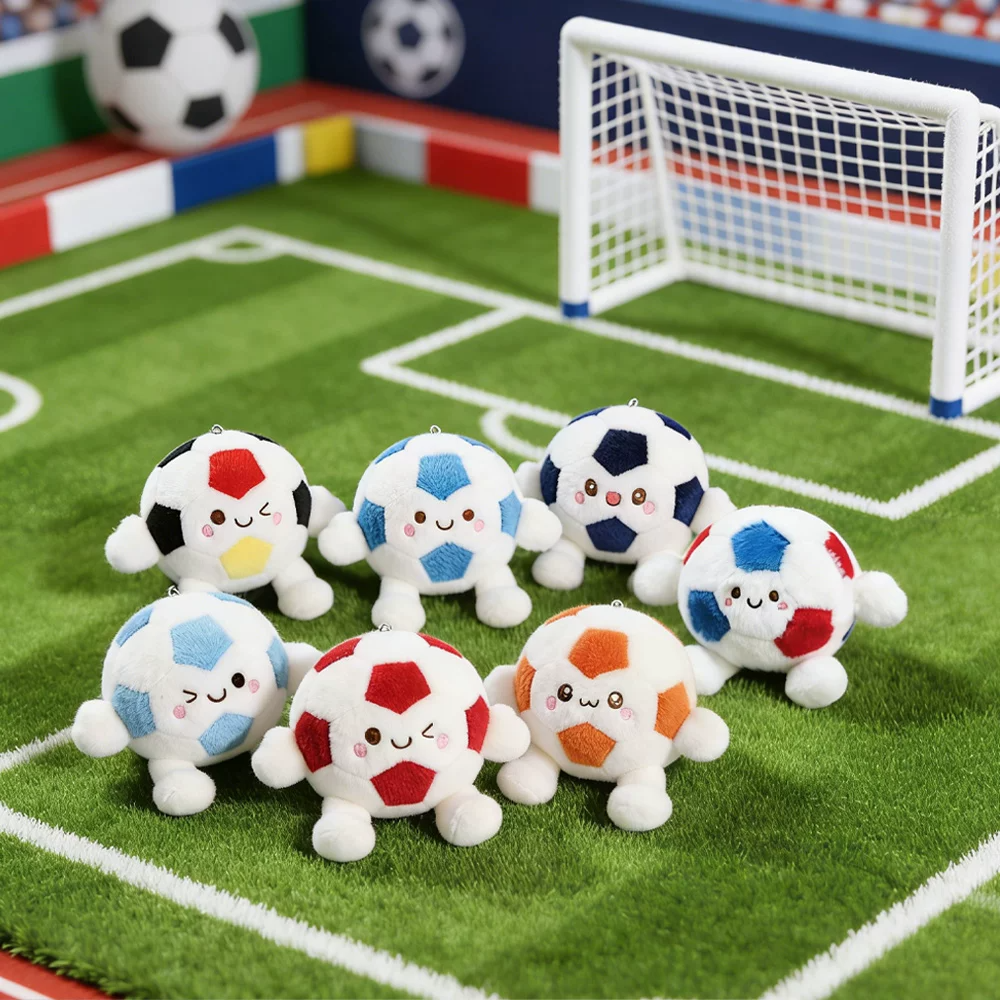 FanTown × FIFA世界盃 國家隊毛絨足球吊飾｜德國 法國 荷蘭 英格蘭 葡萄牙 義大利 阿根廷