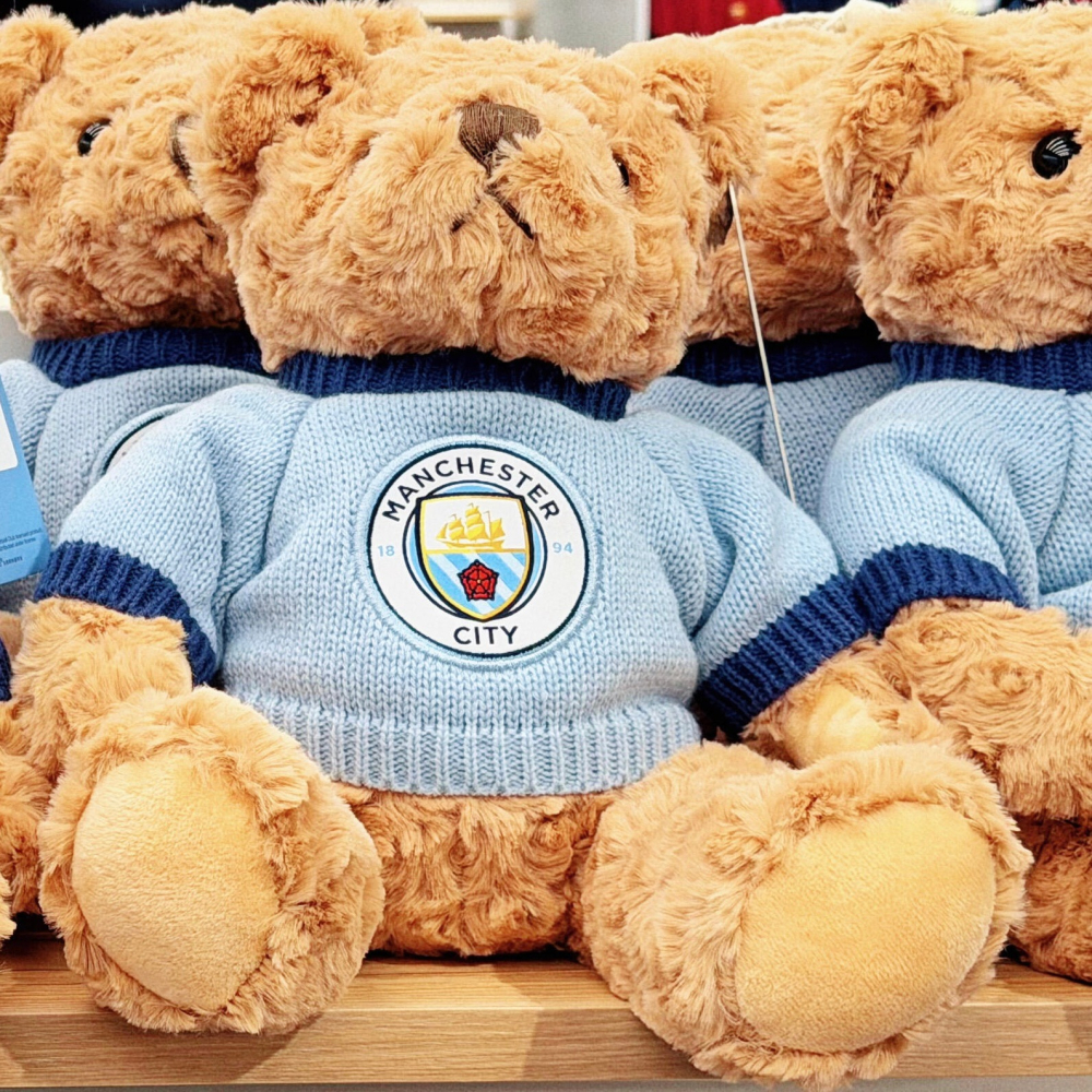 FanTown × 曼徹斯特城足球俱樂部 哈蘭德毛衣泰迪熊玩偶｜Manchester City Haaland 曼城-細節圖5