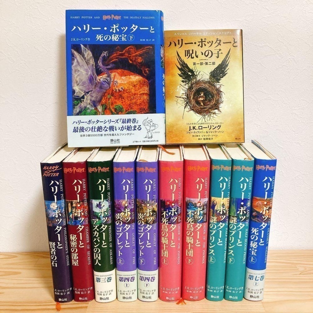 📔哈利波特【日文精裝書】小說 ハリー・ポッター 上製版 全11冊 靜山社 Harry Potter 日語版-細節圖5
