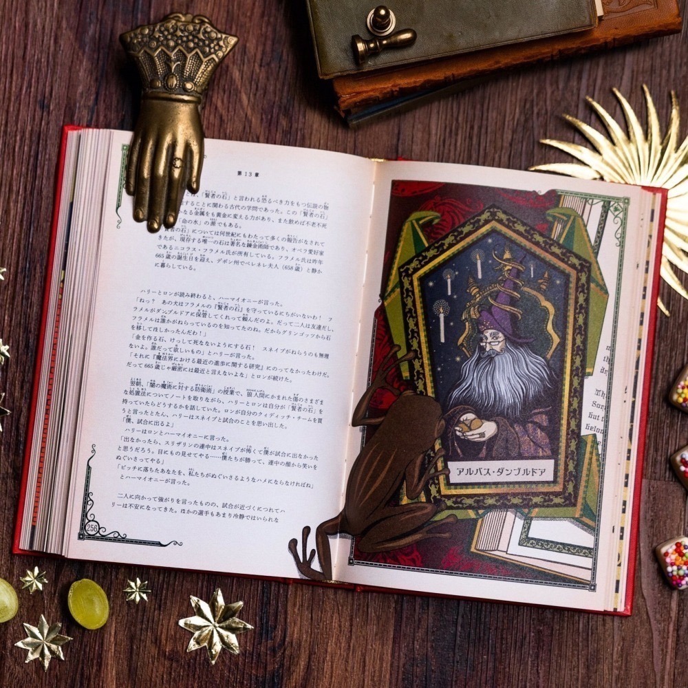 📔哈利波特 魔法機關書【日文版】精裝書 插畫 小說 MinaLima,Karl James Harry Potter-細節圖6
