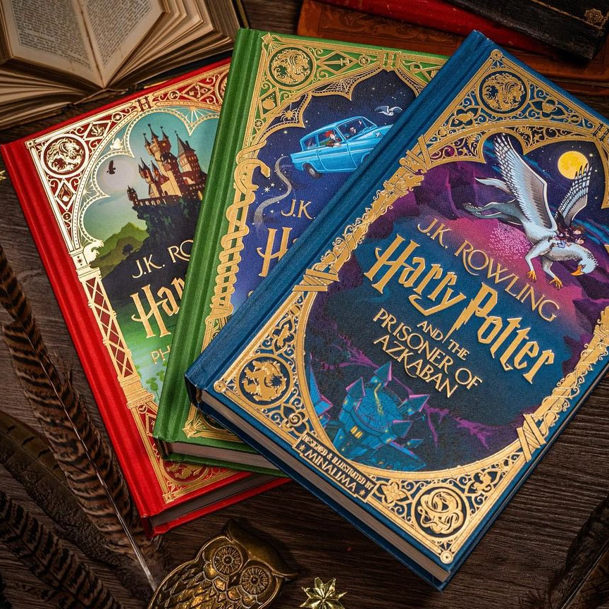 📔哈利波特 魔法機關書【英文版】精裝書 插畫 小說 MinaLima,Karl James Harry Potter