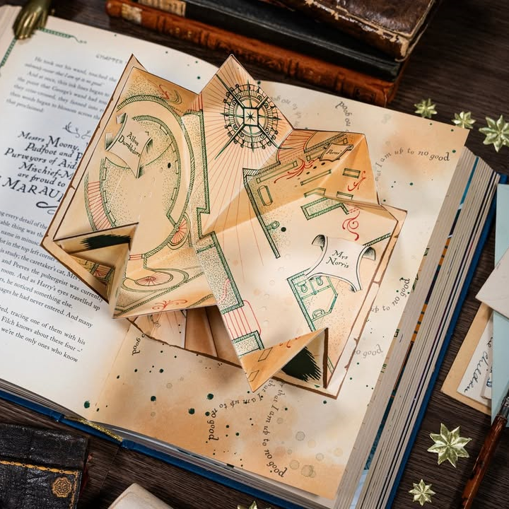 📔哈利波特 魔法機關書【英文版】精裝書 插畫 小說 MinaLima,Karl James Harry Potter-細節圖7