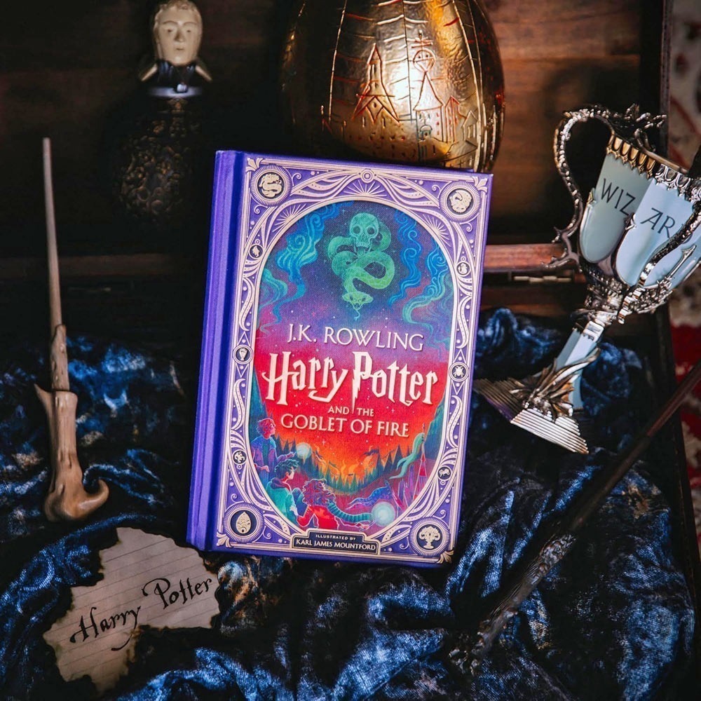 📔哈利波特 魔法機關書【英文版】精裝書 插畫 小說 MinaLima,Karl James Harry Potter-細節圖8