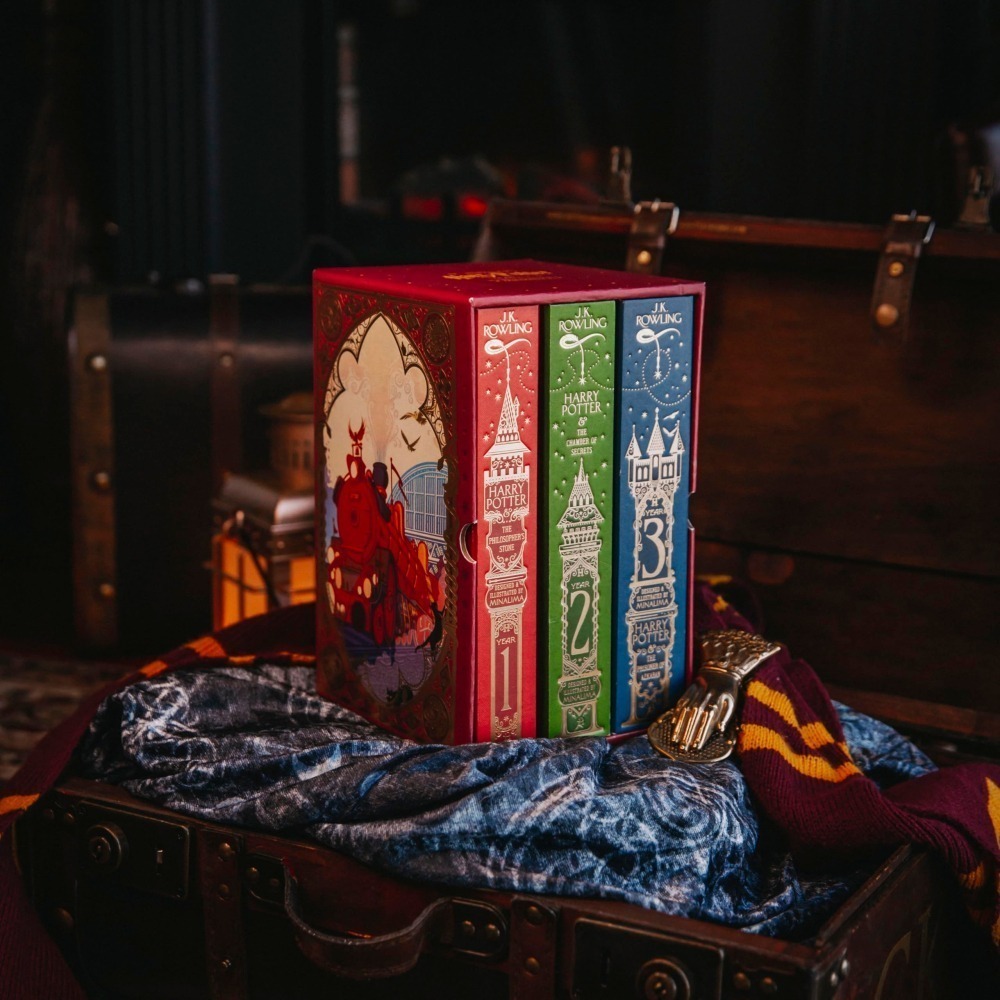 📔哈利波特 魔法機關書【英文版】精裝書 插畫 小說 MinaLima,Karl James Harry Potter-細節圖9