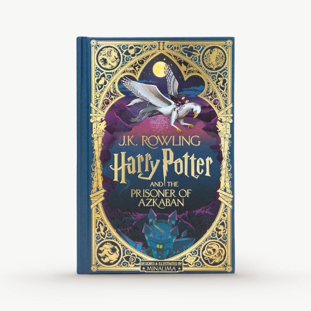 📔哈利波特 魔法機關書【英文版】精裝書 插畫 小說 MinaLima,Karl James Harry Potter-3. 阿茲卡班的逃犯【MinaLima】
