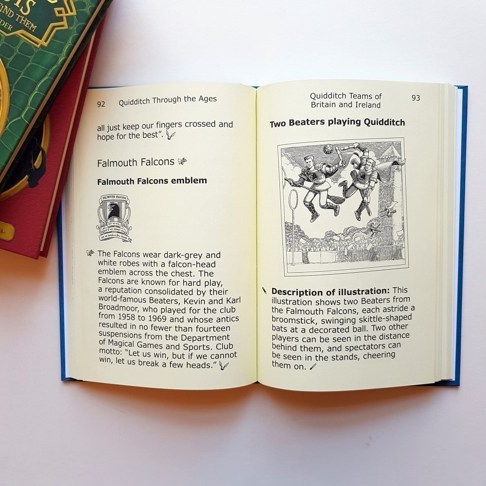 📔哈利波特 穿越歷史的魁地奇【英國版】精裝書 霍格華茲圖書館系列 Harry Potter J.K.Rowling-細節圖6