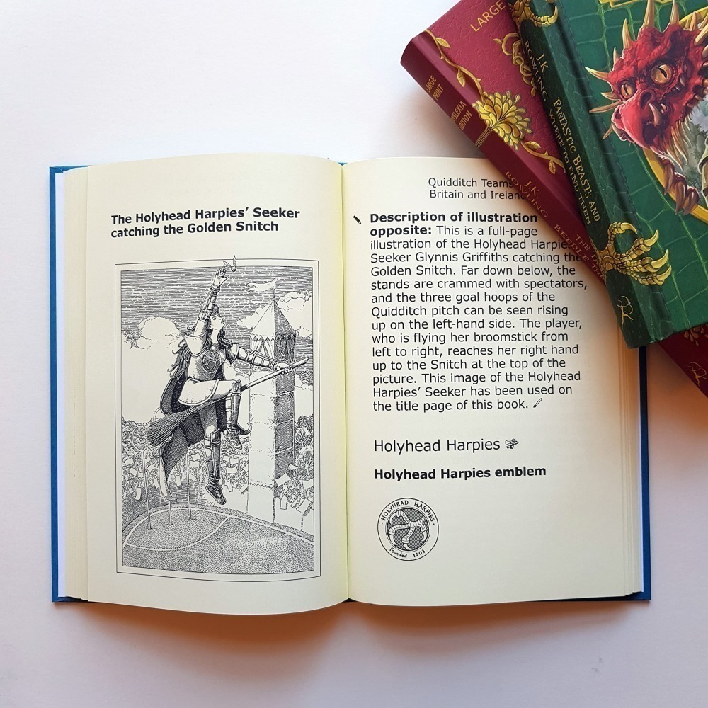📔哈利波特 穿越歷史的魁地奇【英國版】精裝書 霍格華茲圖書館系列 Harry Potter J.K.Rowling-細節圖7