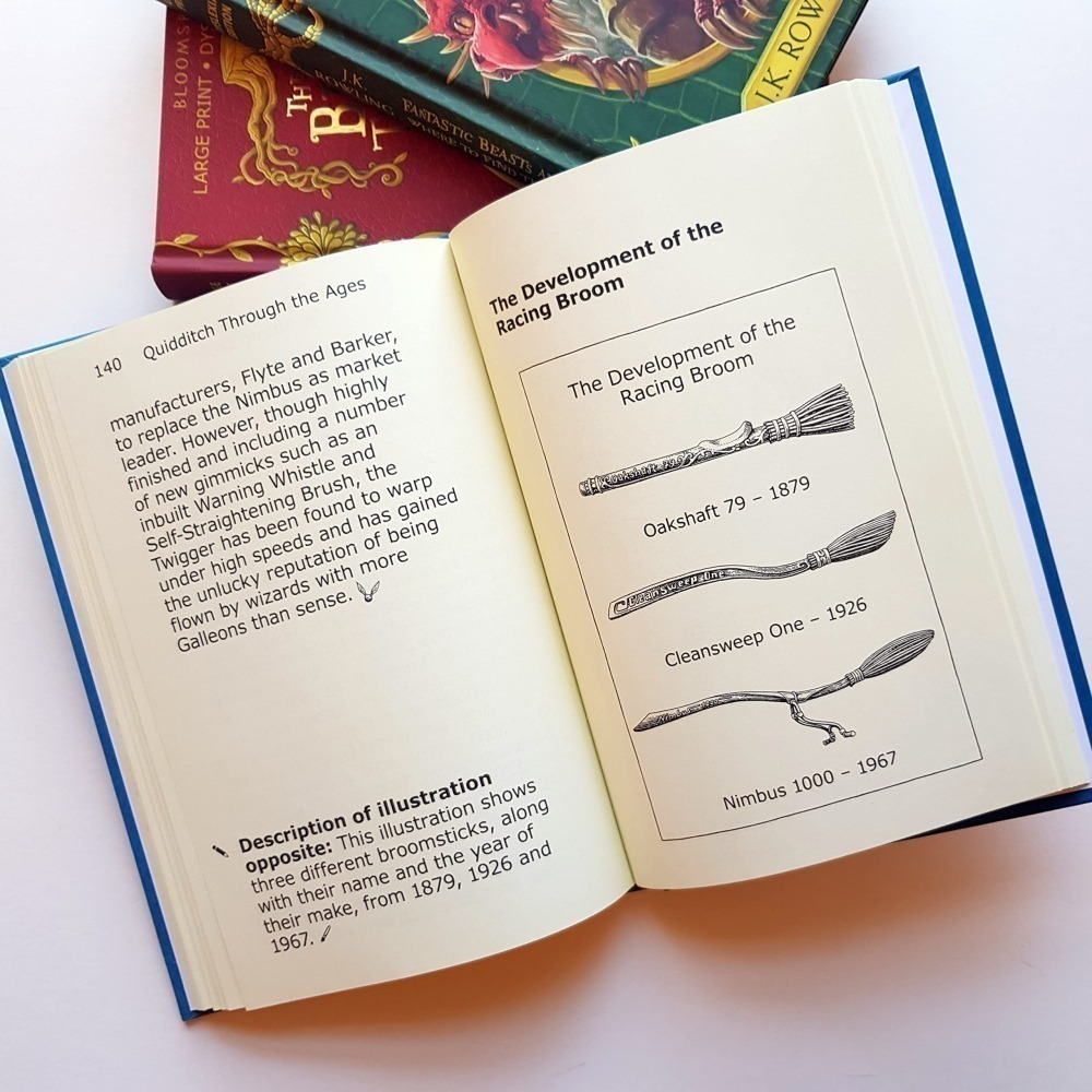 📔哈利波特 穿越歷史的魁地奇【英國版】精裝書 霍格華茲圖書館系列 Harry Potter J.K.Rowling-細節圖8
