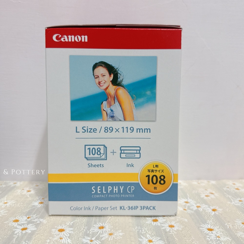 🇯🇵日本 Canon SELPHY系列相印機專用相印紙 KL-36IP L 相紙 相片紙 照片 明信片 貼紙 佳能-規格圖7