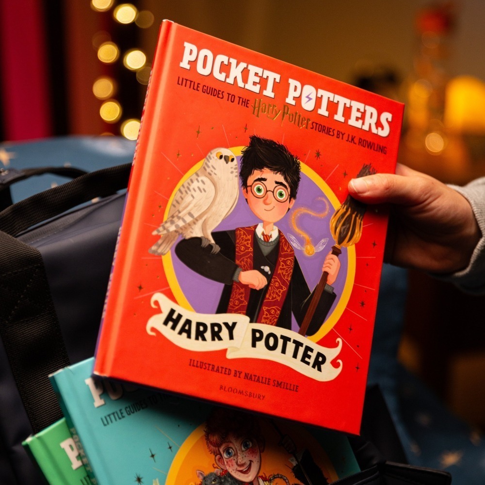 📔哈利波特 口袋波特：角色迷你指南+托特包【英文版】精裝書 Pocket Potters Harry 魔法口袋書-細節圖2