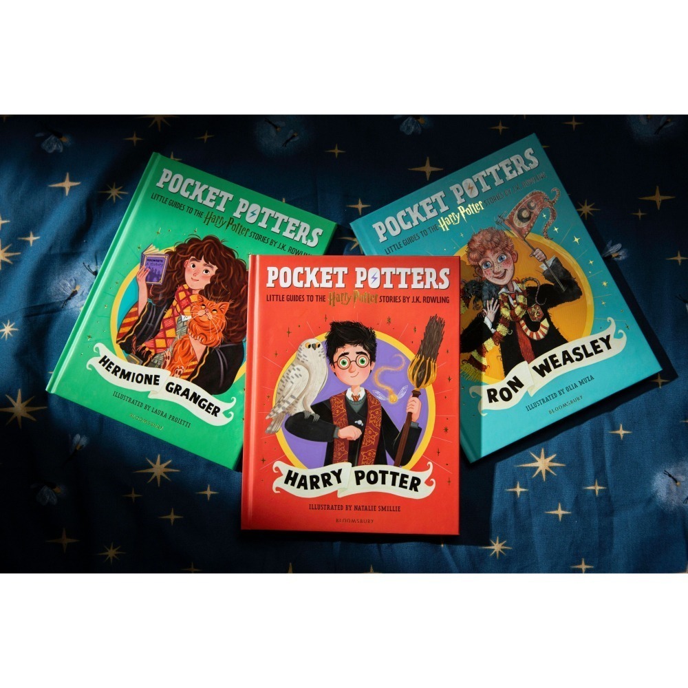📔哈利波特 口袋波特：角色迷你指南+托特包【英文版】精裝書 Pocket Potters Harry 魔法口袋書-細節圖11