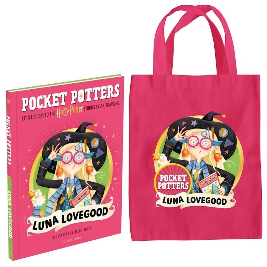 📔哈利波特 口袋波特：角色迷你指南+托特包【英文版】精裝書 Pocket Potters Harry 魔法口袋書-規格圖5