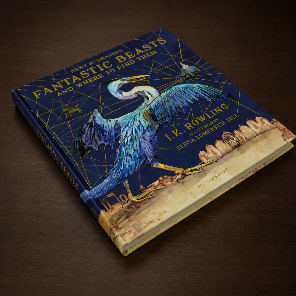 📔哈利波特 怪獸與牠們的產地【全彩插畫】精裝書 霍格華茲圖書館系列 Harry Potter J.K.Rowling-細節圖8