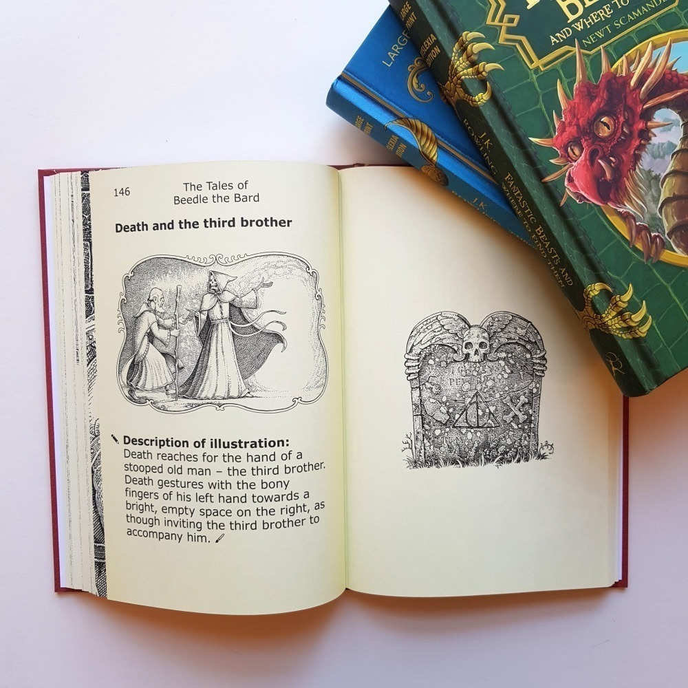 📔哈利波特 吟遊詩人皮陀故事集【英國版】精裝書 霍格華茲圖書館系列 Harry Potter J.K.Rowling-細節圖6