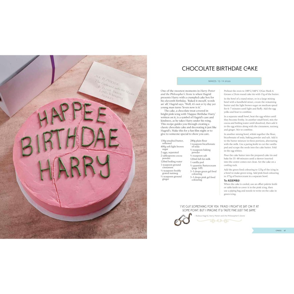 📔哈利波特 官方甜點食譜【英文版】精裝書 Harry Potter Official Sweets & Treats-細節圖8