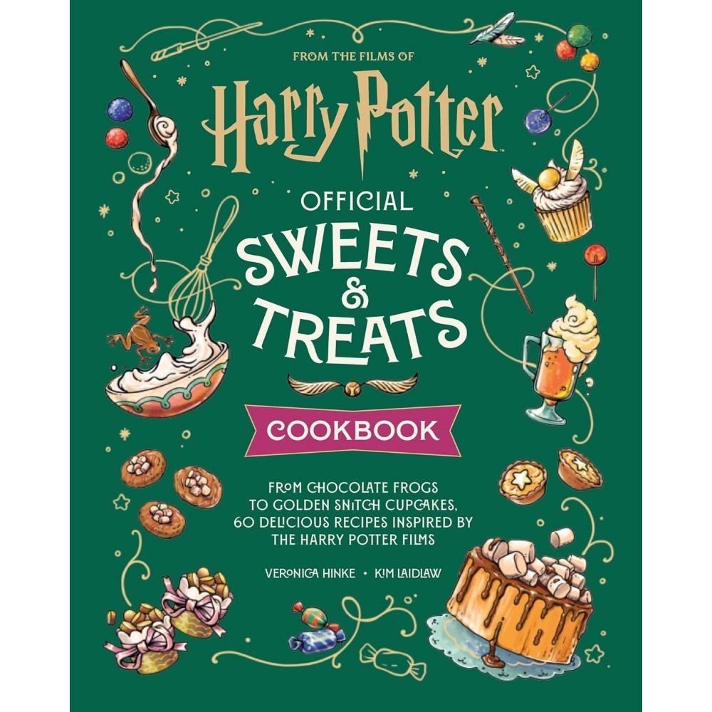 📔哈利波特 官方甜點食譜【英文版】精裝書 Harry Potter Official Sweets & Treats-英國版 官方甜點食譜