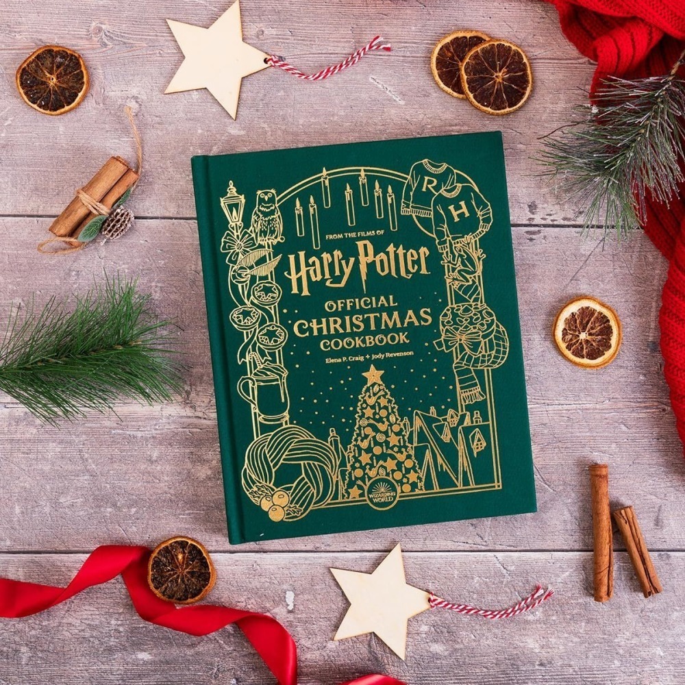 📔哈利波特 官方聖誕食譜【英文版】精裝書Harry Potter Official ChristmasCookbook-細節圖2