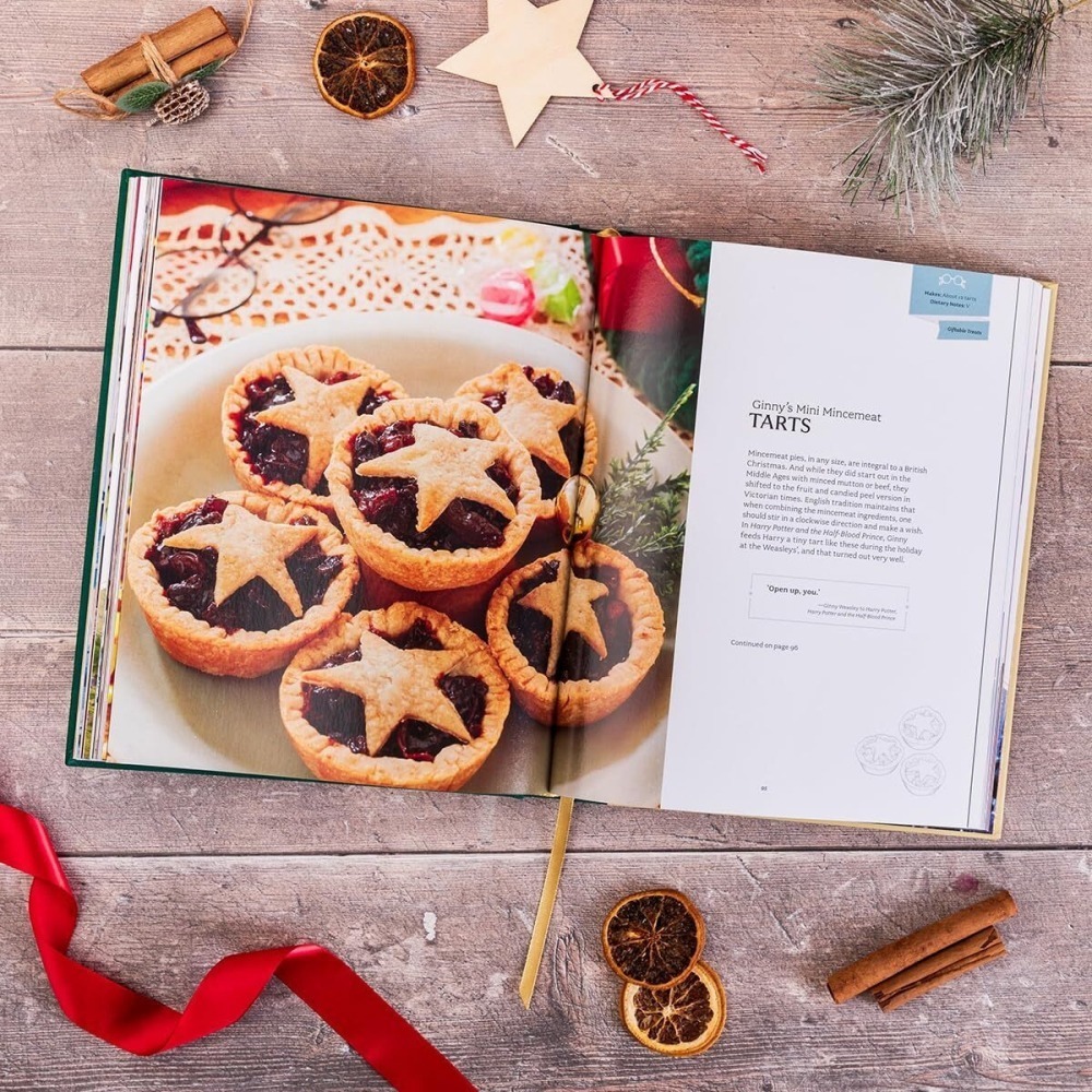 📔哈利波特 官方聖誕食譜【英文版】精裝書Harry Potter Official ChristmasCookbook-細節圖4