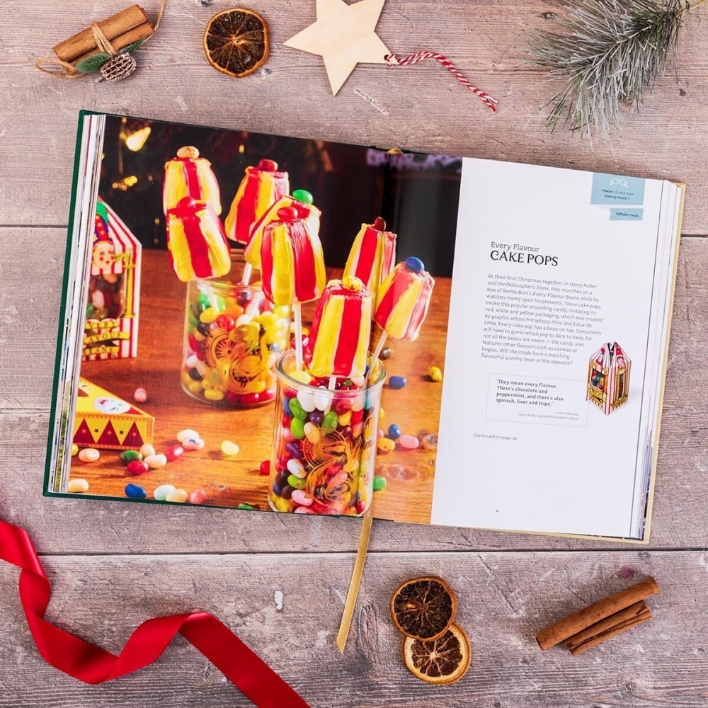 📔哈利波特 官方聖誕食譜【英文版】精裝書Harry Potter Official ChristmasCookbook-細節圖5