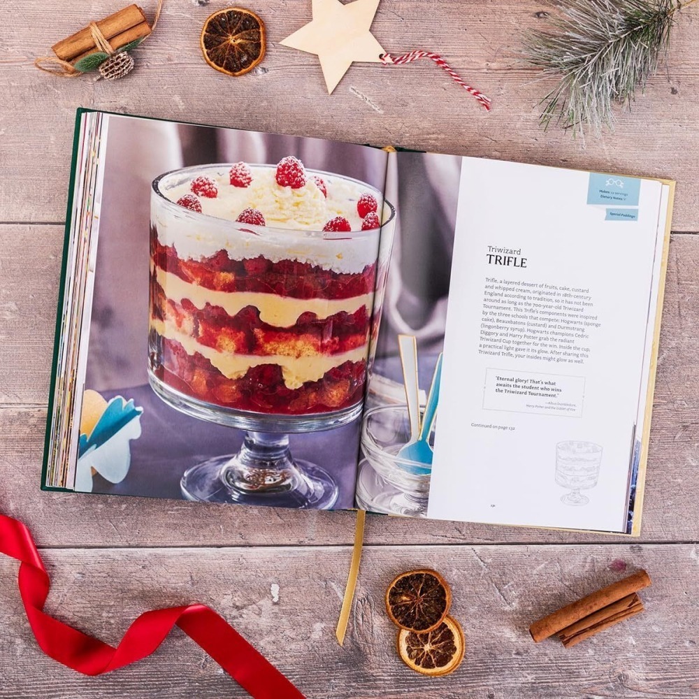 📔哈利波特 官方聖誕食譜【英文版】精裝書Harry Potter Official ChristmasCookbook-細節圖6