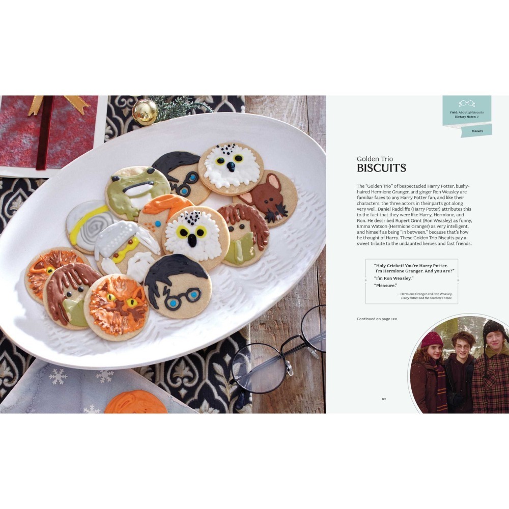 📔哈利波特 官方聖誕食譜【英文版】精裝書Harry Potter Official ChristmasCookbook-細節圖9