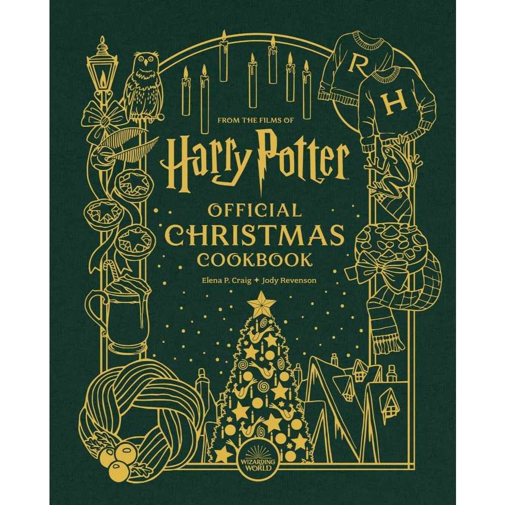 📔哈利波特 官方聖誕食譜【英文版】精裝書Harry Potter Official ChristmasCookbook-規格圖3