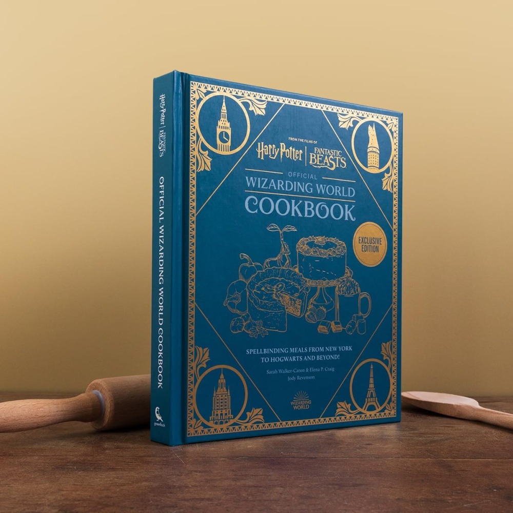 📔哈利波特＆怪獸與牠們的產地 官方食譜【英文版】精裝書 Wizarding World Cookbook-細節圖2