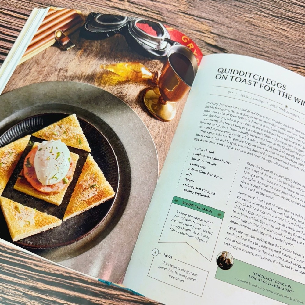 📔哈利波特＆怪獸與牠們的產地 官方食譜【英文版】精裝書 Wizarding World Cookbook-細節圖4