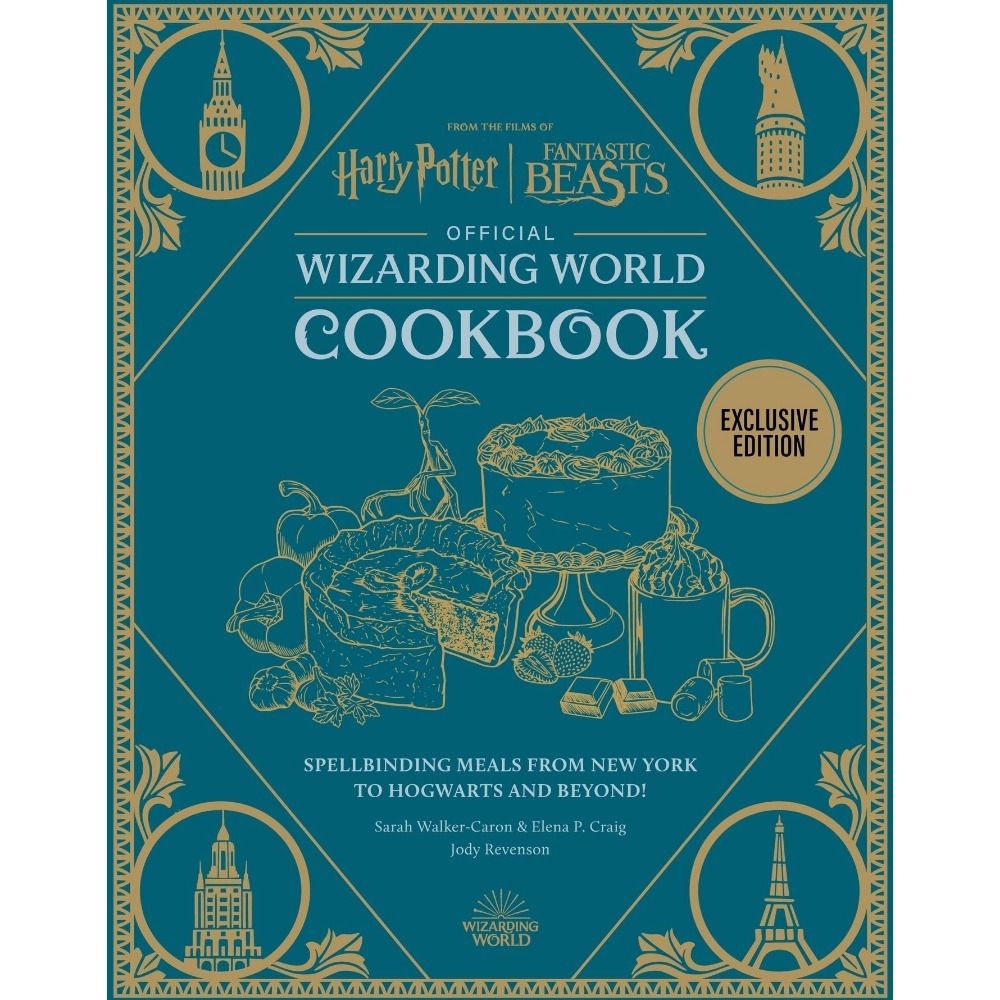 📔哈利波特＆怪獸與牠們的產地 官方食譜【英文版】精裝書 Wizarding World Cookbook-規格圖2