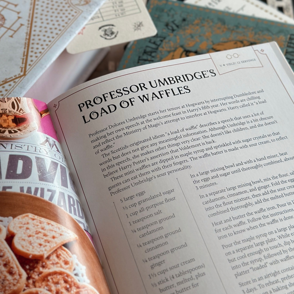 📔哈利波特 官方午茶甜點食譜【英文版】精裝書 Harry Potter Afternoon Tea Magic-細節圖6