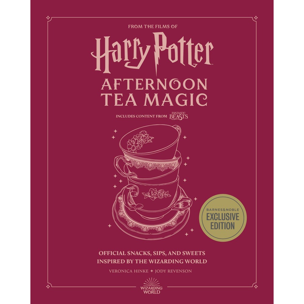 📔哈利波特 官方午茶甜點食譜【英文版】精裝書 Harry Potter Afternoon Tea Magic-規格圖2