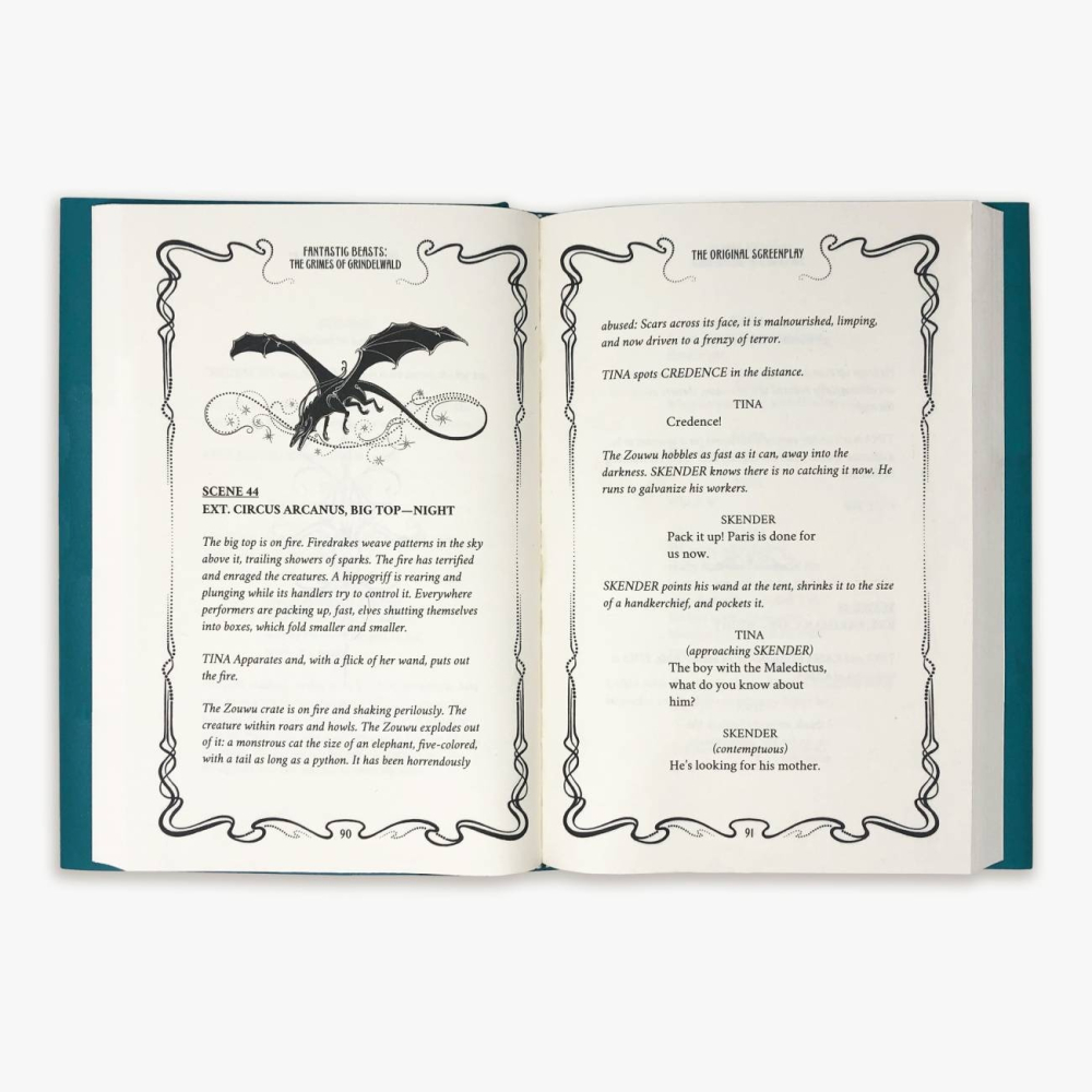 📔怪獸與牠們的產地 電影原著劇本【英文版】精裝書 Fantastic Beasts J.K.Rowling-細節圖3